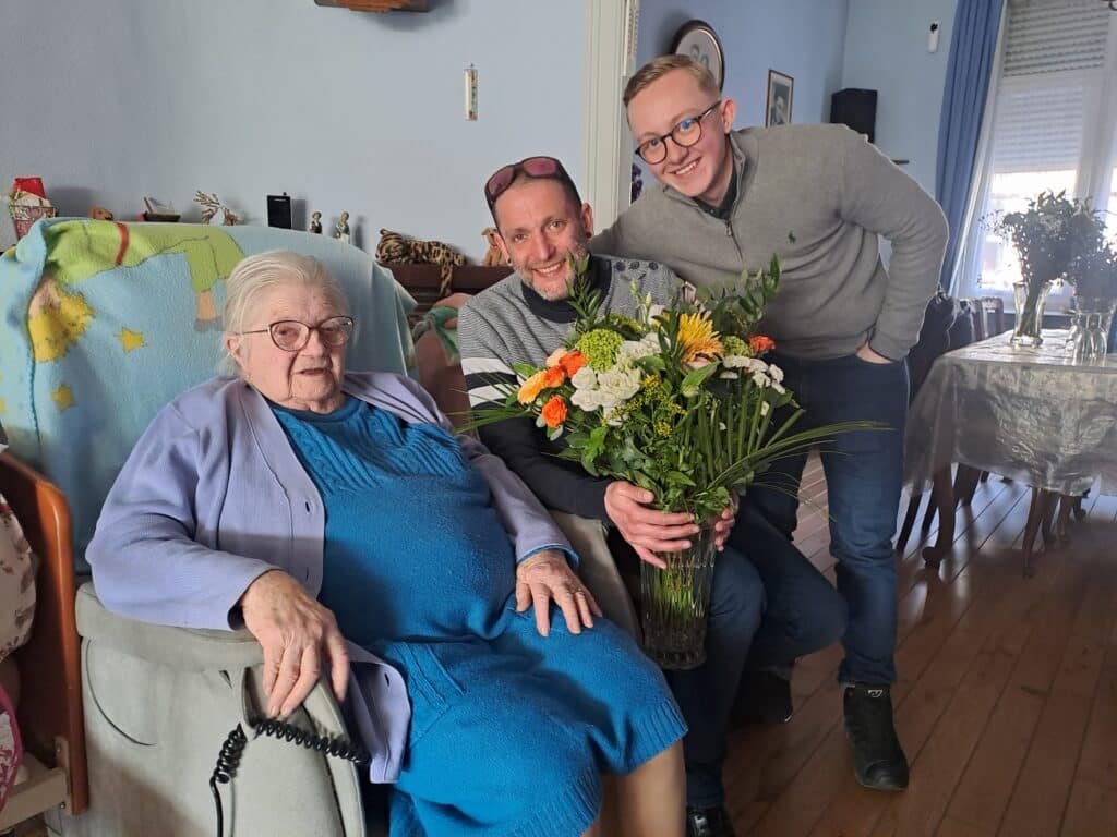 100 ans de Mme C. !