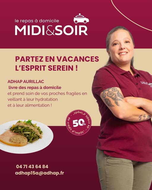🍝Le Portage de repas MIDI&SOIR par ADHAP