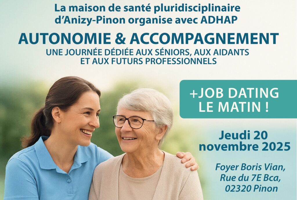 ADHAP Anizy – Journée Autonomie & Accompagnement – Anizy-Pinon